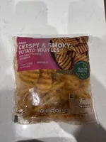 Crispy & Smokey Potato Waffles