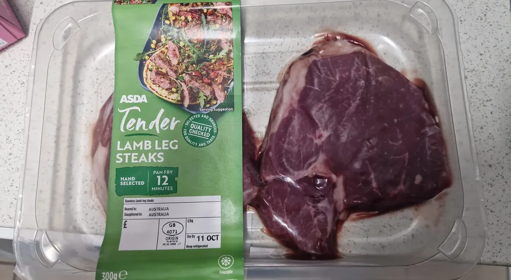 lamb leg steaks