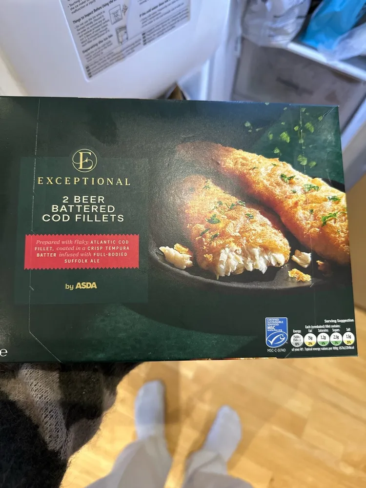 Beer Battered Cod Fillet