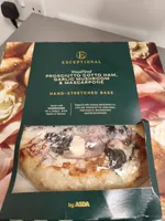 Prosciutto Cotton Ham, Garlic Mushrooms & Mascarpone Pizza