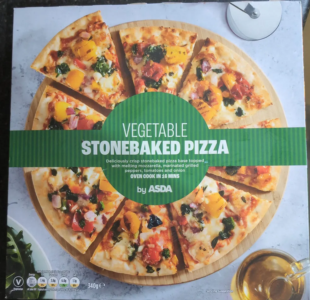 Vegetable Stonebaked Pizza