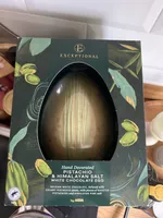 Pistachio And Himalayan Salt White Chocolate Egg