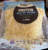 Protein Half Fat Mature Grated Cheese