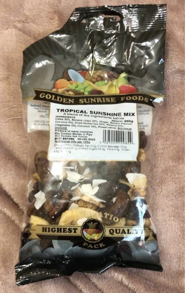 Tropical sunshine mix