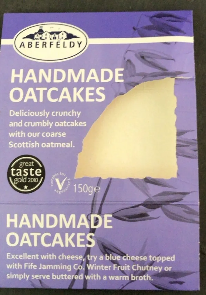 Handmade oatcakes
