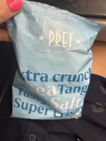Hand cooked potato crisps with sea salt
