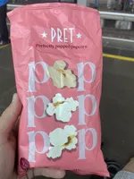 Popped corn with sugar and salt