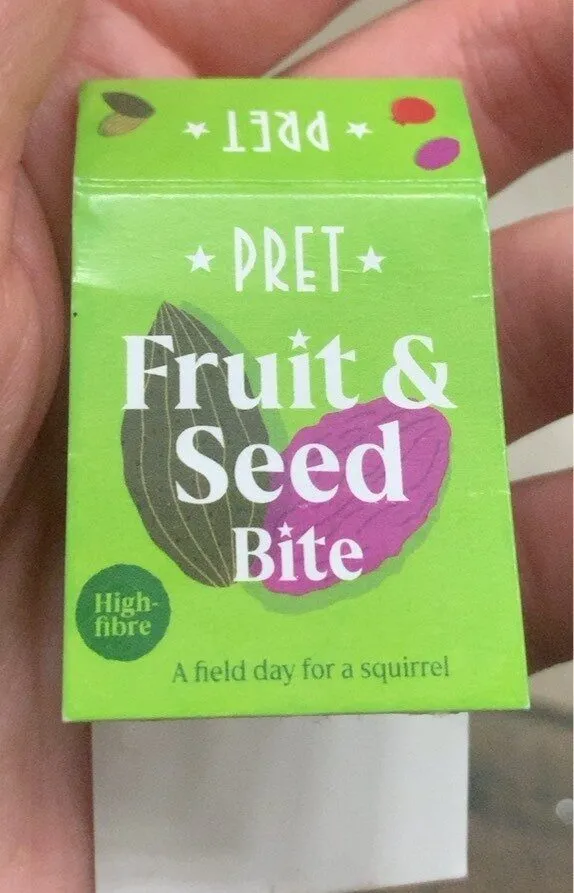 Fruit and seed bite