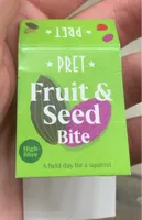 Fruit and seed bite