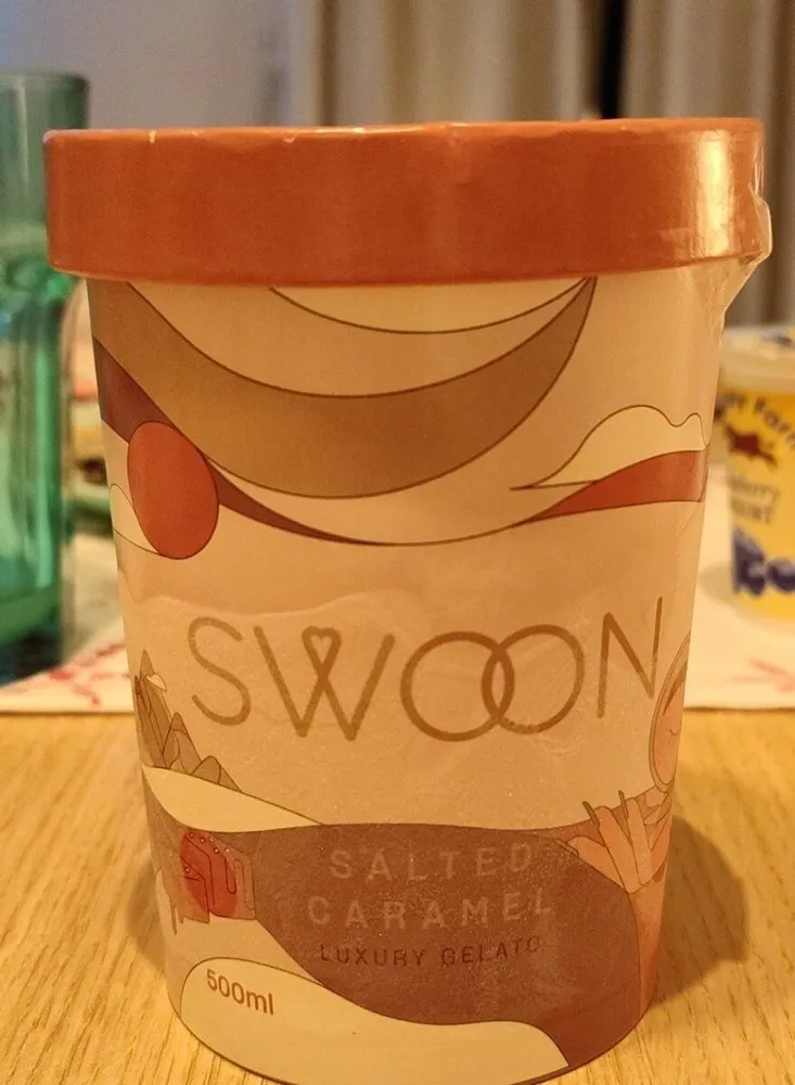 Salted Caramel Luxury Gelato