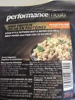 Asian Style Peppered Beef & Brown Rice Meal