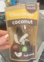 Dark chocolate half dipped