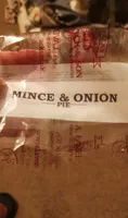 Mince and onion pie
