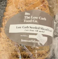 Low carb seeded sliced bread