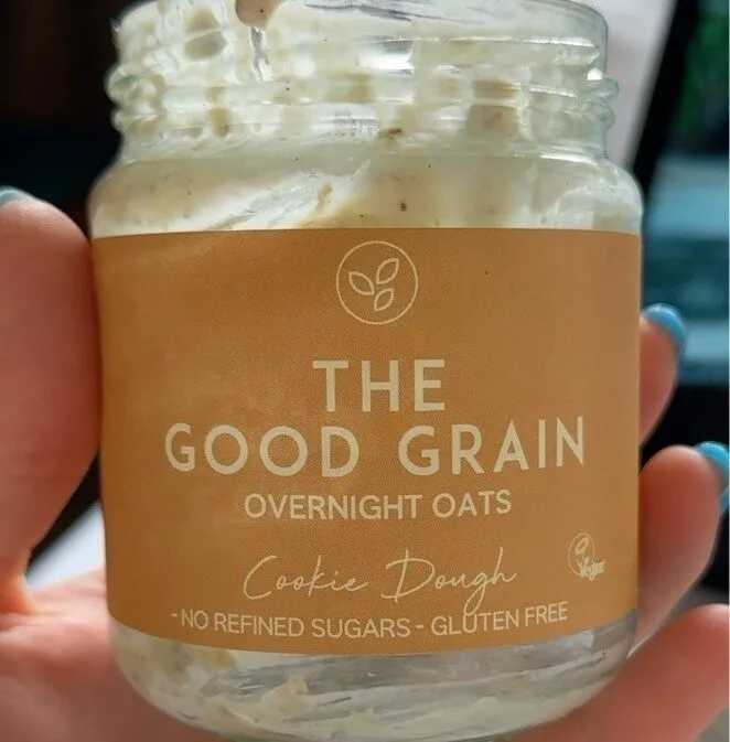 Cookie dough overnight oats