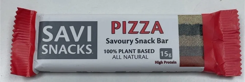 Pizza savoury snack bar