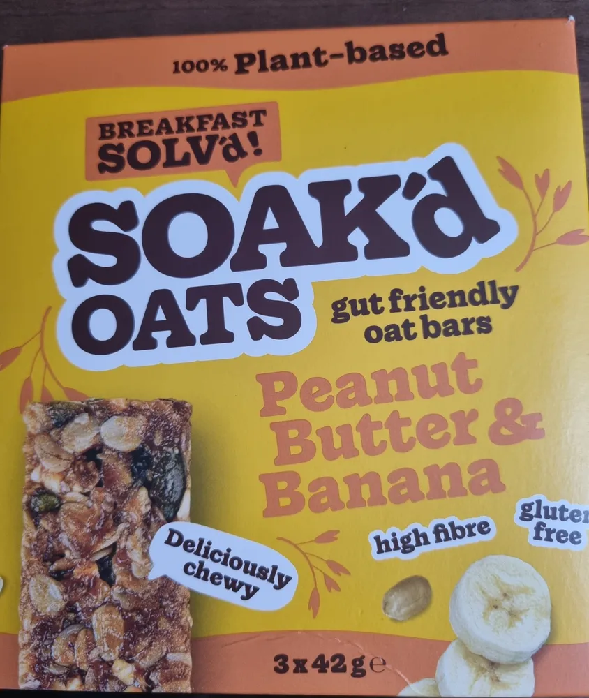 Gut friendly oat bars