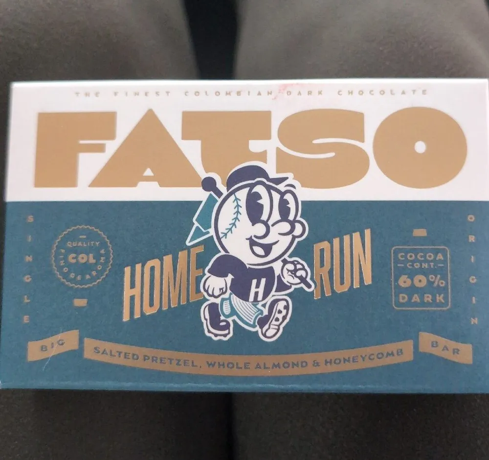 Home run Saled Pretzel Almond Honeycombe Chocolate Bar