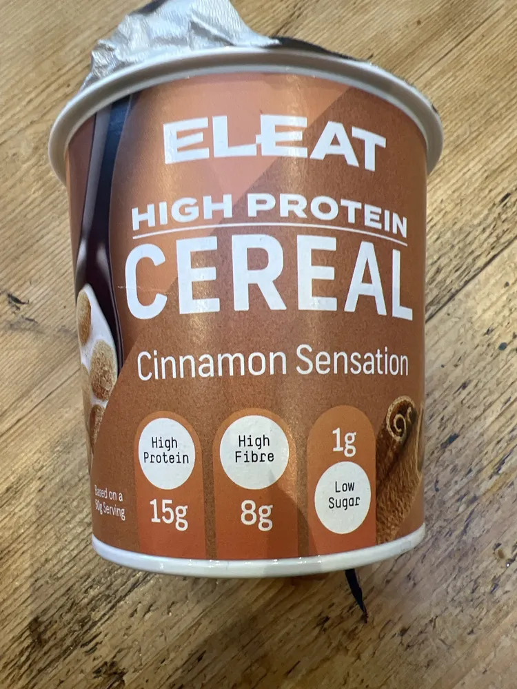 High Protein Cereal Cinnamon Sensation