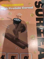 Cinnamon high protein cereal