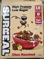 Choc Hazelnut Flavour Soya Protein Hoops with Sweeteners
