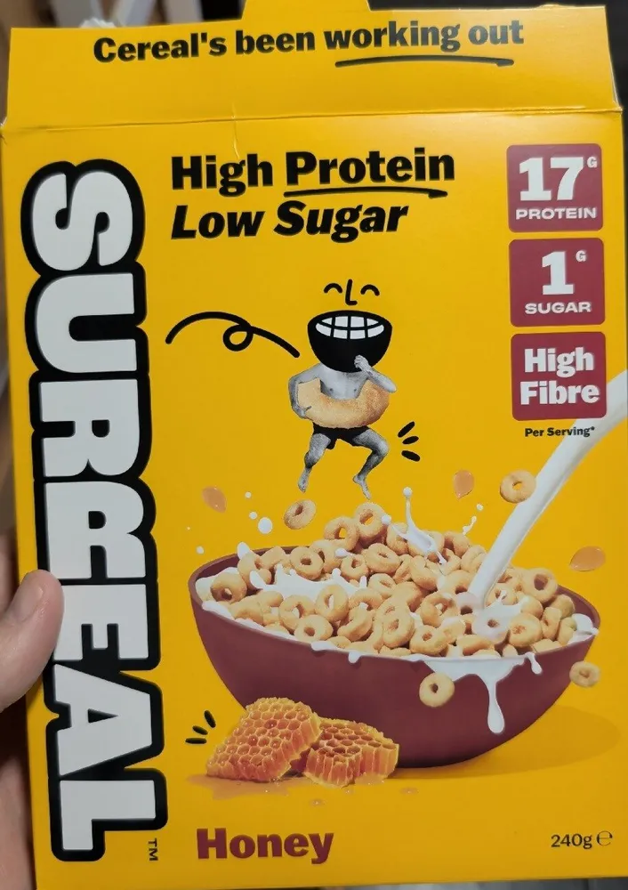 Honey Flavoured Soya Protein Hoops with Sweeteners