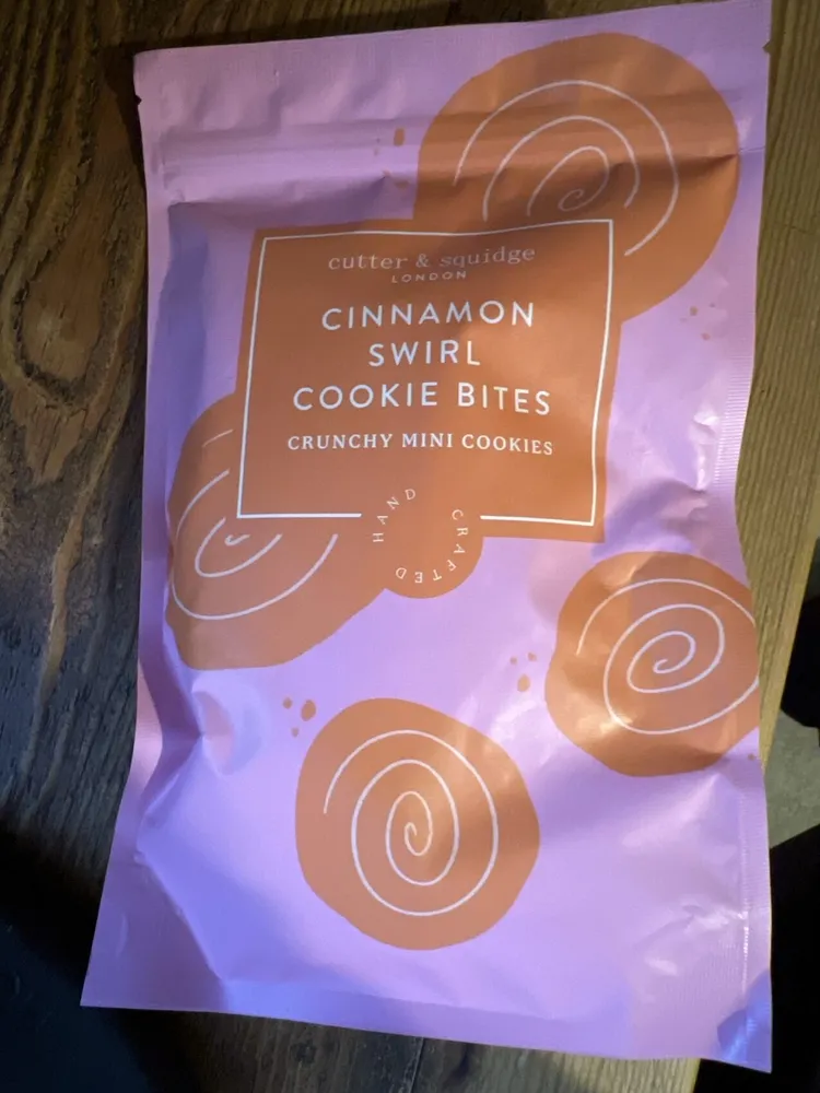 Cinnamon Swirl Cookie Bites