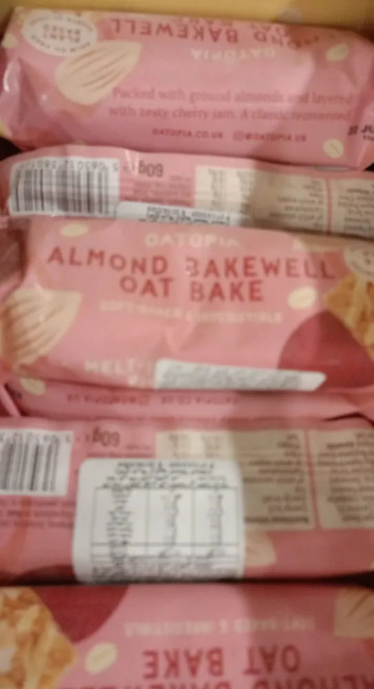 Almond Bakewell Oat Bake