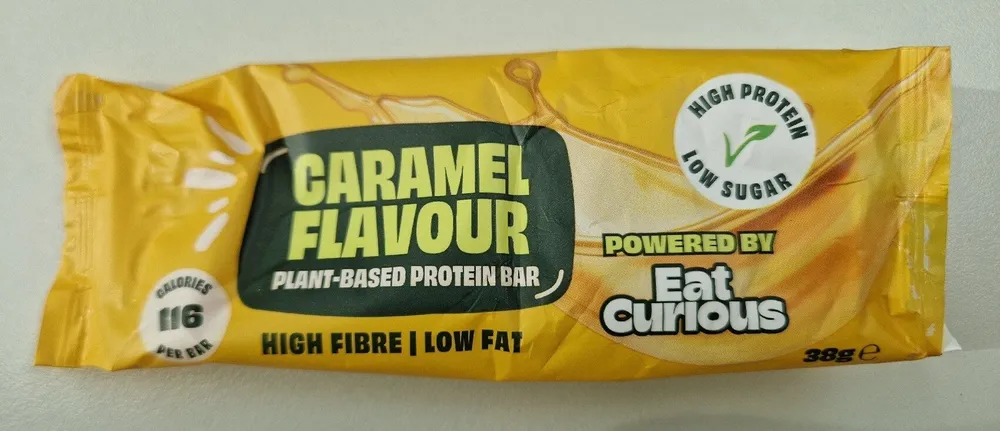 Caramel Flavour Plant-Based Protein Bar
