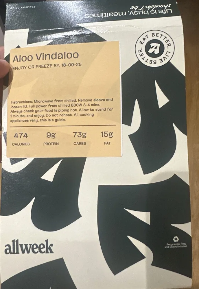 Aloo Vindaloo