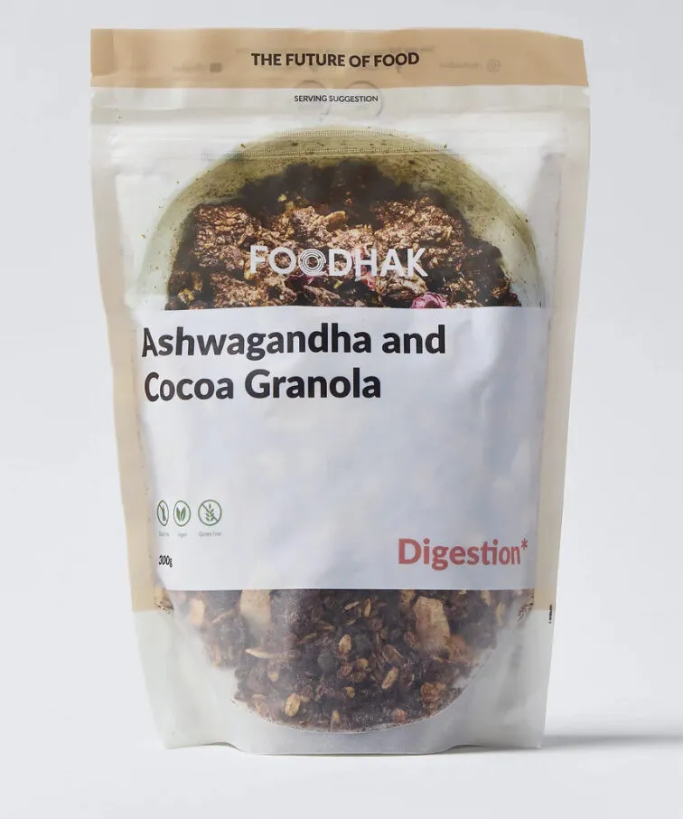 Ashwagandha and Cocoa Granola
