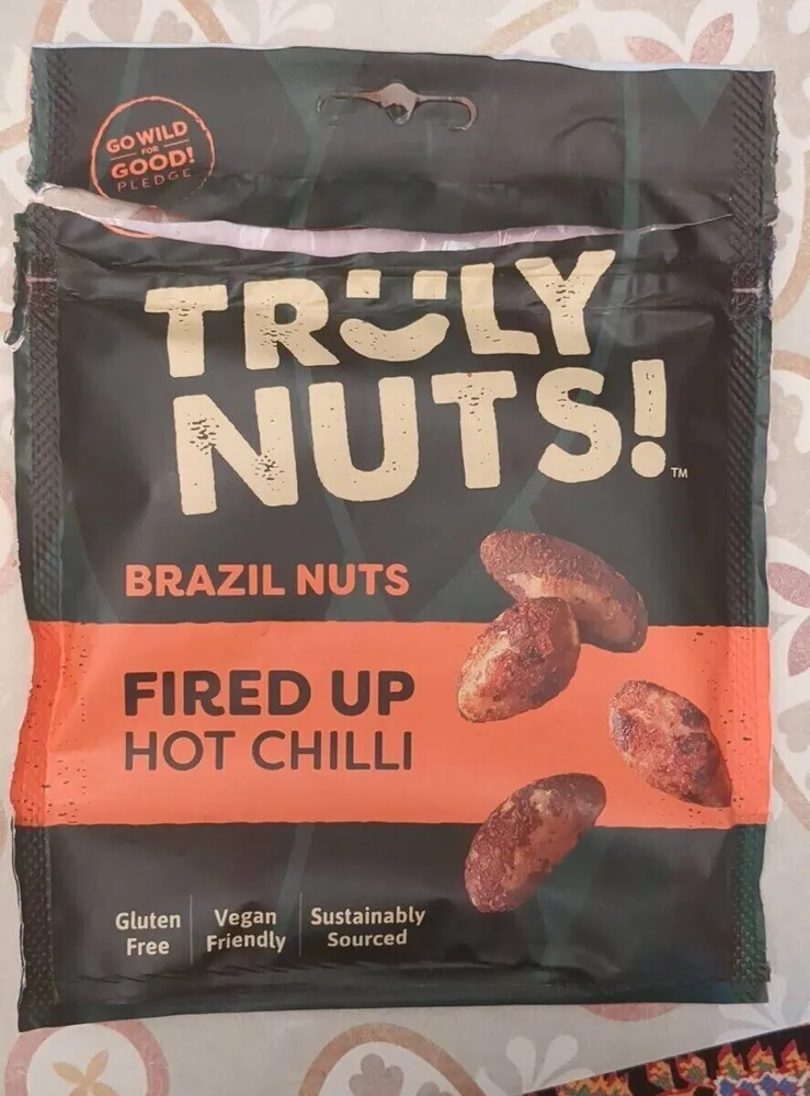 Brazil Nuts fired up hot chilli