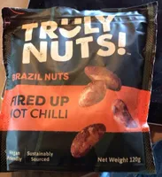 Fired Up Hot Chilli Brazil Nuts