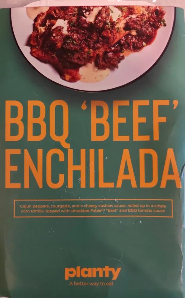 BBQ ‘Beef’ Enchilada