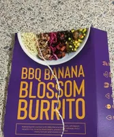 BBQ Banana Blossom Burrito
