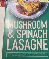 Mushroom & Spinach Lasagne
