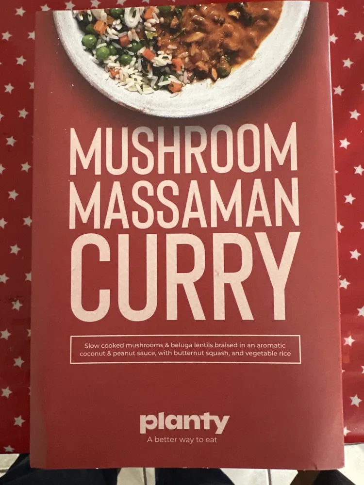 Mushroom Massaman Curry