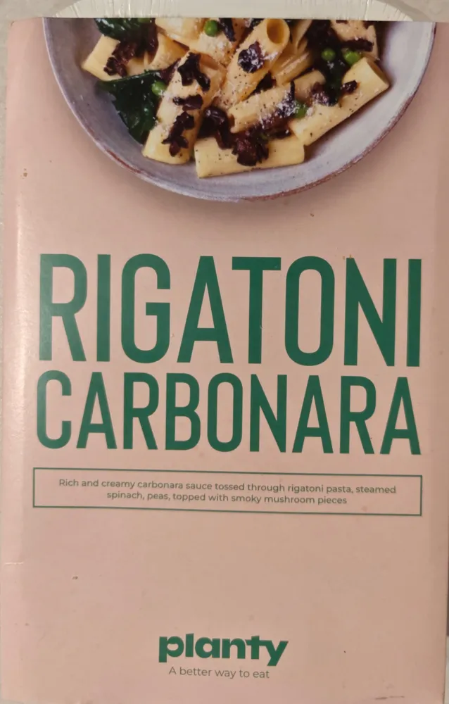Rigatoni Carbonara