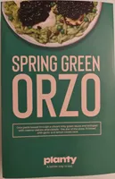 Spring Green Orzo