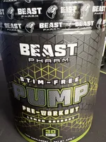 Pump Pre workout Lemon Sherbet