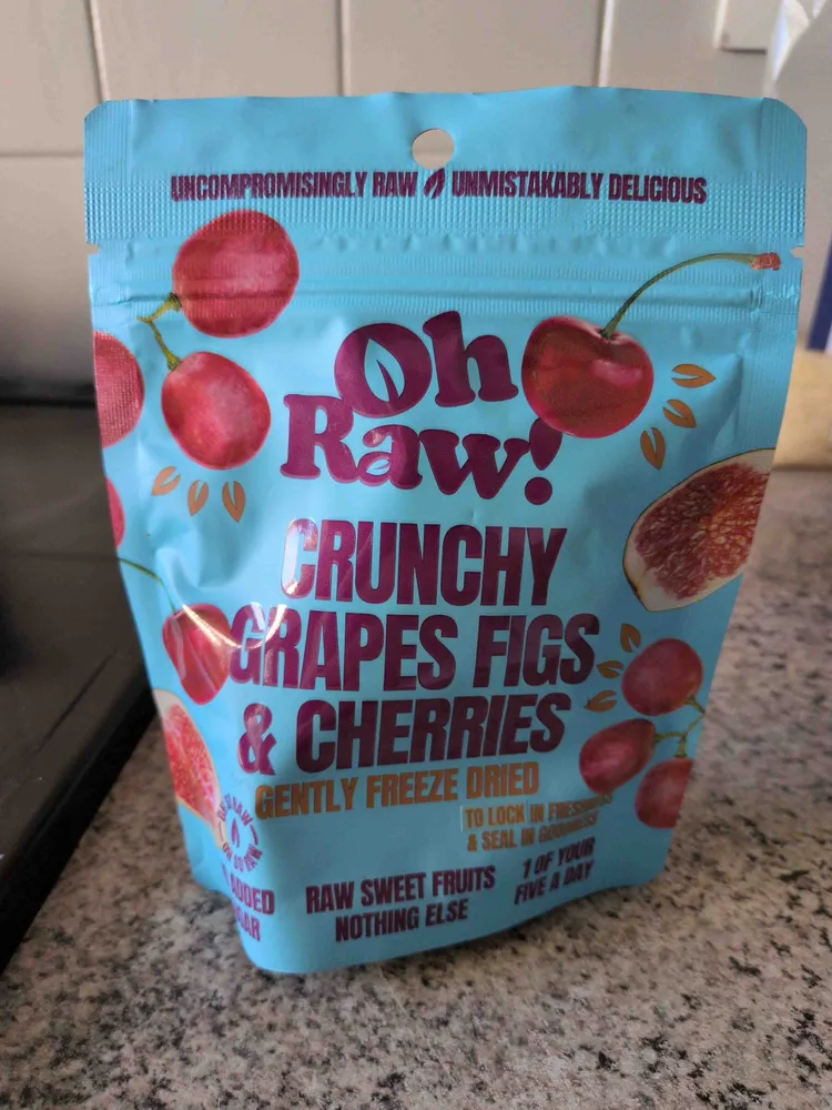 Freeze Dried Grapes, Figs & Cherries