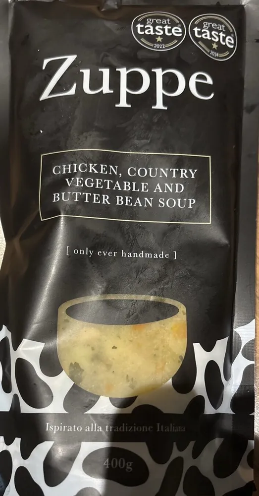 Chicken, Country Vegetable And Butter Bean Soup