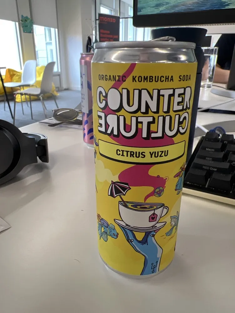 Citrus Yuzu Kombucha Soda
