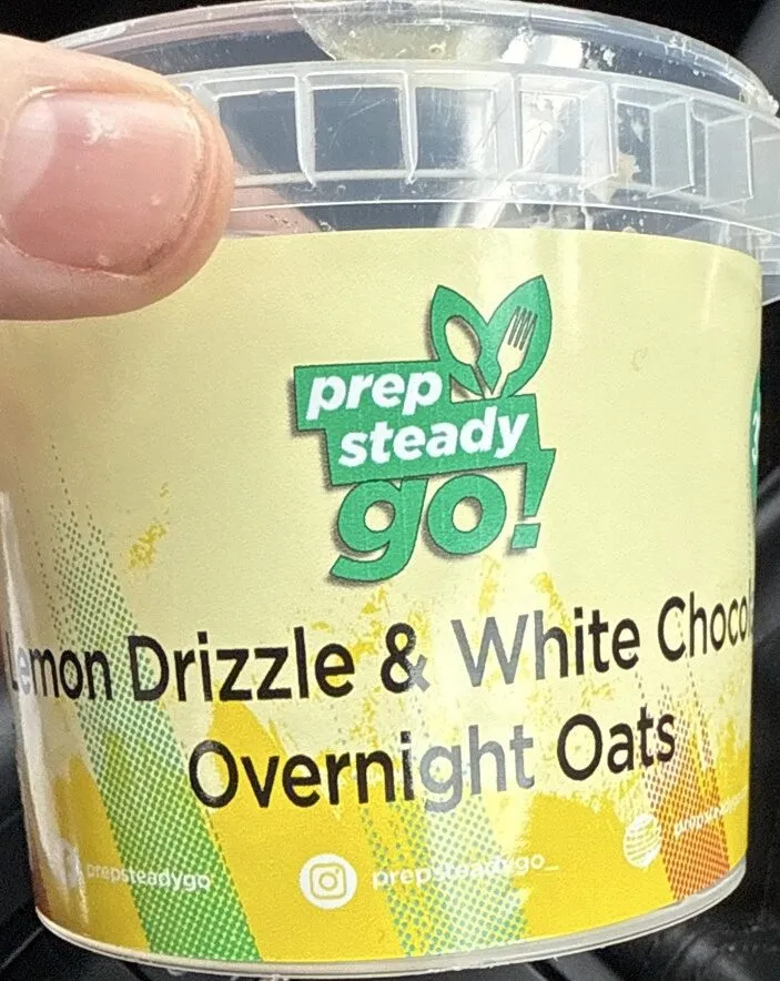 Lemon Drizzle And White Chocolate Overnight Oats