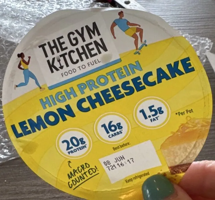 Lemon Cheesecake Yoghurt