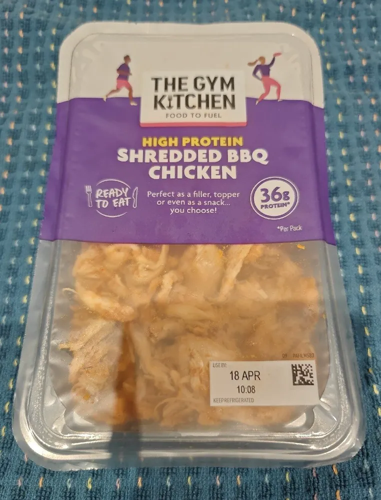 High Protein Shredded BBQ Chicken