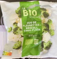 Duo de fleurettes: brocolis chou fleur