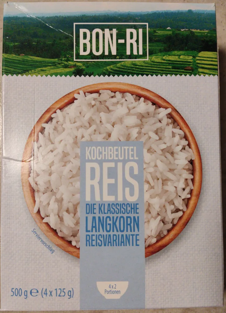 Kochbeutel Reis