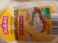Delikatesse Mayonnaise mit 80% Rapsöl