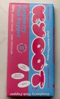 Raspberry Pink Pepper Dark Chocolate